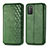 Coque Portefeuille Livre Cuir Etui Clapet T16 pour Xiaomi Poco M3 Vert