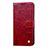 Coque Portefeuille Livre Cuir Etui Clapet T20 pour Huawei P40 Rouge