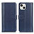 Coque Portefeuille Livre Cuir Etui Clapet T23 pour Apple iPhone 13 Bleu