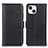 Coque Portefeuille Livre Cuir Etui Clapet T23 pour Apple iPhone 13 Mini Noir