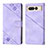 Coque Portefeuille Livre Cuir Etui Clapet Y01B pour Google Pixel 7 Pro 5G Violet