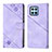 Coque Portefeuille Livre Cuir Etui Clapet Y01B pour Huawei Honor 70 Lite 5G Violet