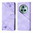 Coque Portefeuille Livre Cuir Etui Clapet Y01B pour Huawei Honor Magic5 Pro 5G Violet