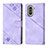 Coque Portefeuille Livre Cuir Etui Clapet Y01B pour Huawei Nova 10 Pro Violet