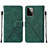 Coque Portefeuille Livre Cuir Etui Clapet Y01B pour Motorola Moto G Power 5G (2023) Vert