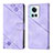 Coque Portefeuille Livre Cuir Etui Clapet Y01B pour OnePlus 10R 5G Violet