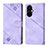 Coque Portefeuille Livre Cuir Etui Clapet Y01B pour OnePlus Nord CE 3 5G Violet