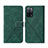 Coque Portefeuille Livre Cuir Etui Clapet Y01B pour Oppo A53s 5G Vert