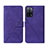 Coque Portefeuille Livre Cuir Etui Clapet Y01B pour Oppo A53s 5G Violet