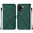 Coque Portefeuille Livre Cuir Etui Clapet Y01B pour Oppo A94 4G Vert