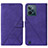 Coque Portefeuille Livre Cuir Etui Clapet Y01B pour Realme C31 Violet