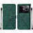 Coque Portefeuille Livre Cuir Etui Clapet Y01B pour Realme GT Neo5 5G Vert