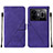 Coque Portefeuille Livre Cuir Etui Clapet Y01B pour Realme GT Neo5 5G Violet