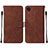 Coque Portefeuille Livre Cuir Etui Clapet Y01B pour Samsung Galaxy A03 Core Marron