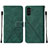 Coque Portefeuille Livre Cuir Etui Clapet Y01B pour Samsung Galaxy A04s Vert