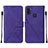 Coque Portefeuille Livre Cuir Etui Clapet Y01B pour Samsung Galaxy A11 Violet