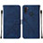 Coque Portefeuille Livre Cuir Etui Clapet Y01B pour Samsung Galaxy M11 Petit