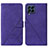 Coque Portefeuille Livre Cuir Etui Clapet Y01B pour Samsung Galaxy M53 5G Violet