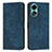 Coque Portefeuille Livre Cuir Etui Clapet Y01X pour Oppo A18 Bleu