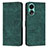 Coque Portefeuille Livre Cuir Etui Clapet Y01X pour Oppo A58 4G Vert