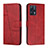 Coque Portefeuille Livre Cuir Etui Clapet Y01X pour Realme 9 4G Rouge