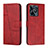 Coque Portefeuille Livre Cuir Etui Clapet Y01X pour Realme C53 India Rouge