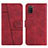 Coque Portefeuille Livre Cuir Etui Clapet Y01X pour Samsung Galaxy A02s Rouge