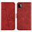 Coque Portefeuille Livre Cuir Etui Clapet Y01X pour Samsung Galaxy A22s 5G Rouge
