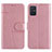 Coque Portefeuille Livre Cuir Etui Clapet Y01X pour Samsung Galaxy A71 5G Or Rose