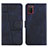 Coque Portefeuille Livre Cuir Etui Clapet Y01X pour Samsung Galaxy F02S SM-E025F Bleu