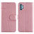 Coque Portefeuille Livre Cuir Etui Clapet Y01X pour Samsung Galaxy M32 5G Or Rose