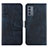 Coque Portefeuille Livre Cuir Etui Clapet Y01X pour Samsung Galaxy S23 FE 5G Bleu