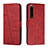 Coque Portefeuille Livre Cuir Etui Clapet Y01X pour Sony Xperia 1 IV SO-51C Rouge