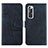 Coque Portefeuille Livre Cuir Etui Clapet Y01X pour Xiaomi Mi 10S 5G Bleu