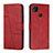 Coque Portefeuille Livre Cuir Etui Clapet Y01X pour Xiaomi POCO C31 Rouge