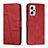 Coque Portefeuille Livre Cuir Etui Clapet Y01X pour Xiaomi Poco X4 GT 5G Rouge