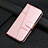 Coque Portefeuille Livre Cuir Etui Clapet Y01X pour Xiaomi Redmi 11A 4G Or Rose