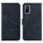 Coque Portefeuille Livre Cuir Etui Clapet Y01X pour Xiaomi Redmi K30S 5G Bleu