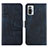 Coque Portefeuille Livre Cuir Etui Clapet Y01X pour Xiaomi Redmi Note 10 Pro 4G Bleu