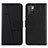 Coque Portefeuille Livre Cuir Etui Clapet Y01X pour Xiaomi Redmi Note 11 4G (2021) Noir