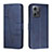 Coque Portefeuille Livre Cuir Etui Clapet Y01X pour Xiaomi Redmi Note 12 4G Bleu