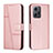 Coque Portefeuille Livre Cuir Etui Clapet Y01X pour Xiaomi Redmi Note 12 4G Or Rose