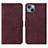 Coque Portefeuille Livre Cuir Etui Clapet Y02B pour Apple iPhone 13 Petit