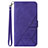 Coque Portefeuille Livre Cuir Etui Clapet Y02B pour Google Pixel 8 5G Violet