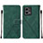 Coque Portefeuille Livre Cuir Etui Clapet Y02B pour Motorola Moto G Stylus (2023) 4G Vert