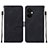 Coque Portefeuille Livre Cuir Etui Clapet Y02B pour OnePlus Nord CE 3 5G Noir