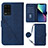 Coque Portefeuille Livre Cuir Etui Clapet Y02B pour Realme 8 5G Bleu