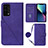 Coque Portefeuille Livre Cuir Etui Clapet Y02B pour Realme GT Master 5G Violet