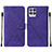 Coque Portefeuille Livre Cuir Etui Clapet Y02B pour Realme Narzo 50 4G Violet