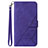 Coque Portefeuille Livre Cuir Etui Clapet Y02B pour Samsung Galaxy M33 5G Violet